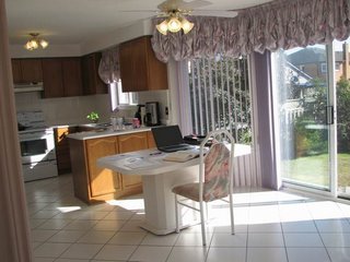 Kitchen is clean at the house listed on MLS for sale